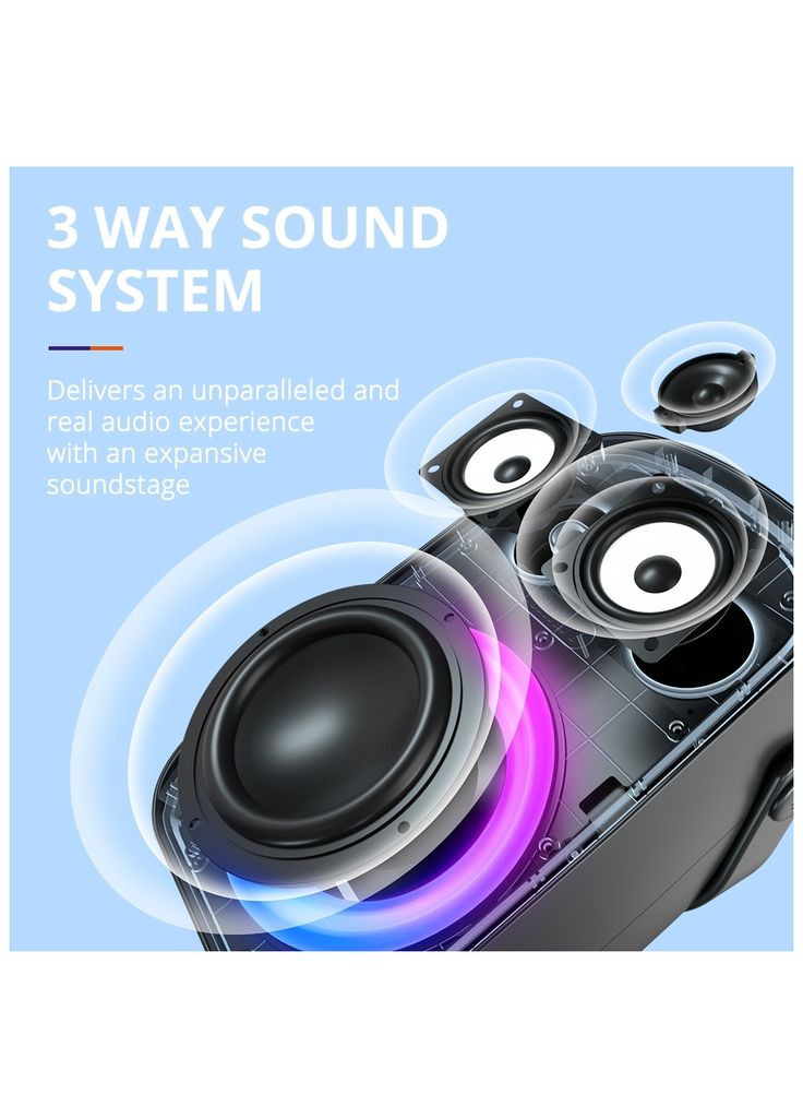 Акустическая система (m491245) Tronsmart Halo 100 Black (369018479)