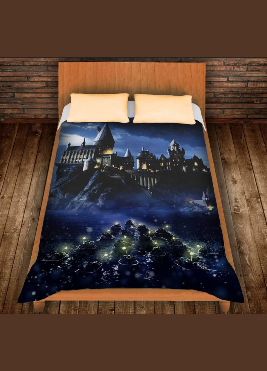 Плед с 3D-принтом на тему "Школа Хогвартс 2" - Плед с 3D-печатью на тему "Школа Хогвартс 2" Перша Креативна мануфактура PERFECTUS Плед (301870853)