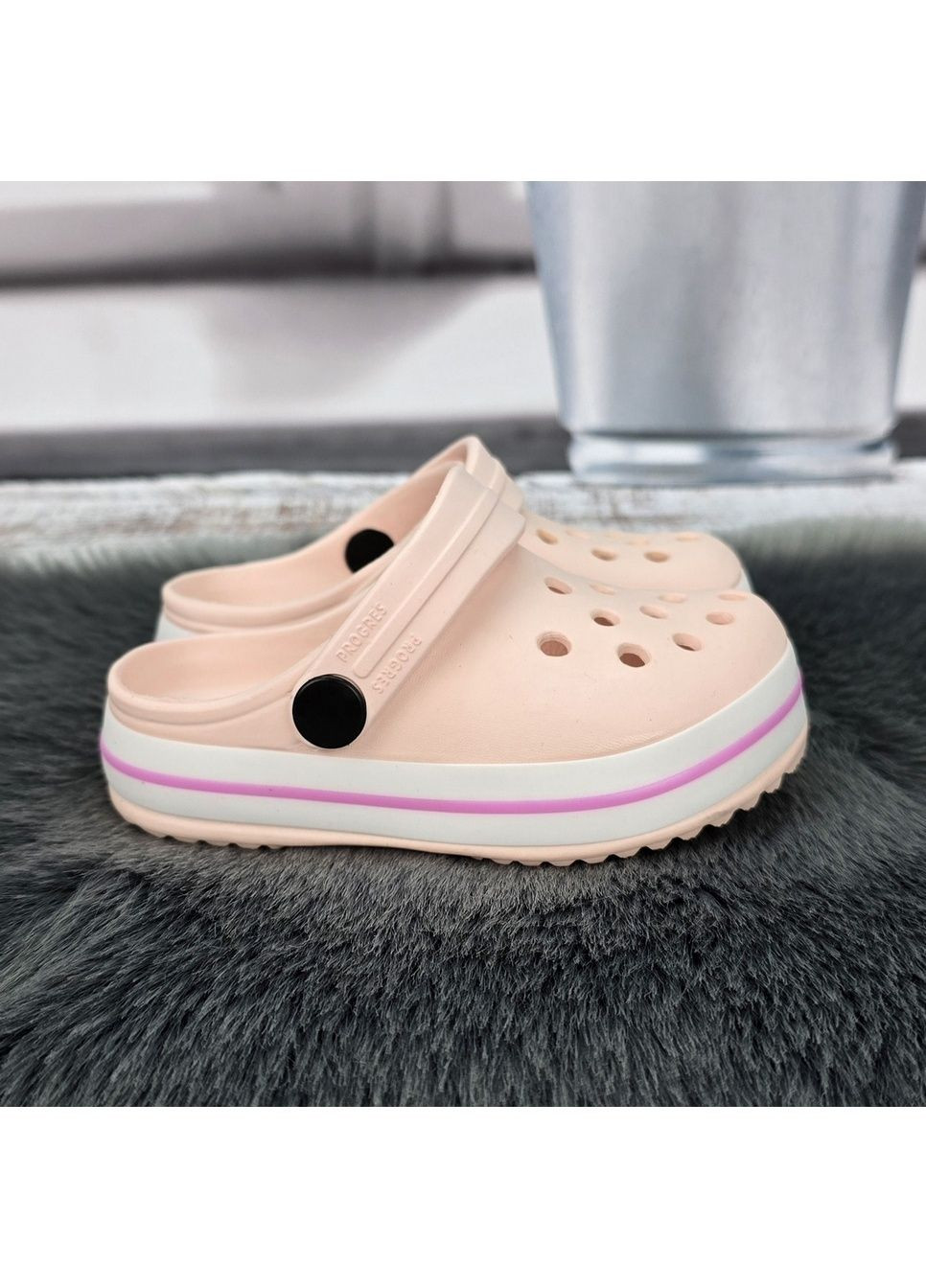 Крокси дитячі для дівчинки Progress (347643702)