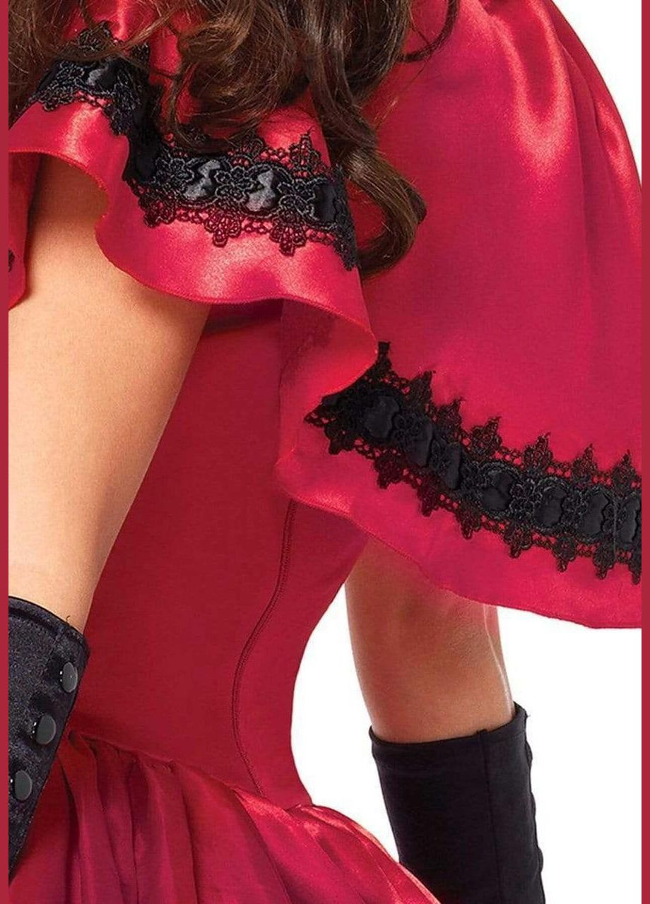 Эротический костюм Красной шапочки Leg Avenue Gothic Red Riding Hood L, платье, накидка No Brand (303895233)