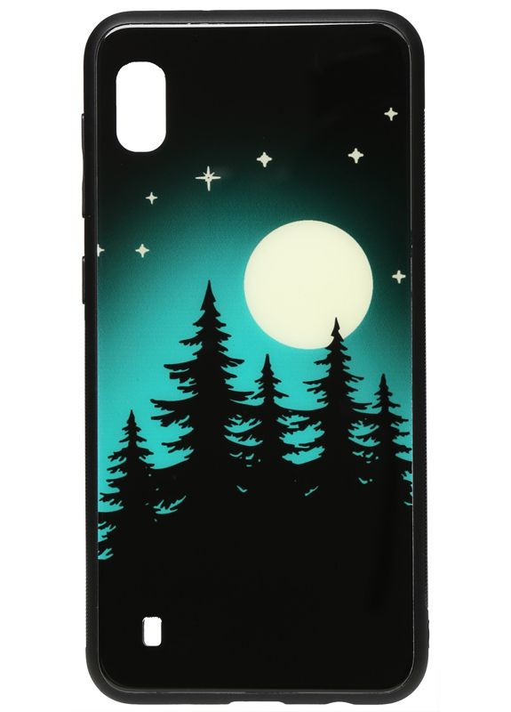 Чехол-накладка Night Light Print Glass Case Samsung Galaxy A10 Full Moon Toto (301836209)