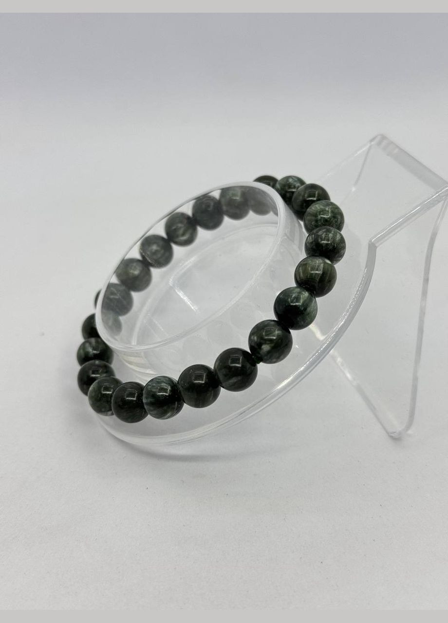 Браслет из серафинита 17 см Зеленый No Brand (337510811)