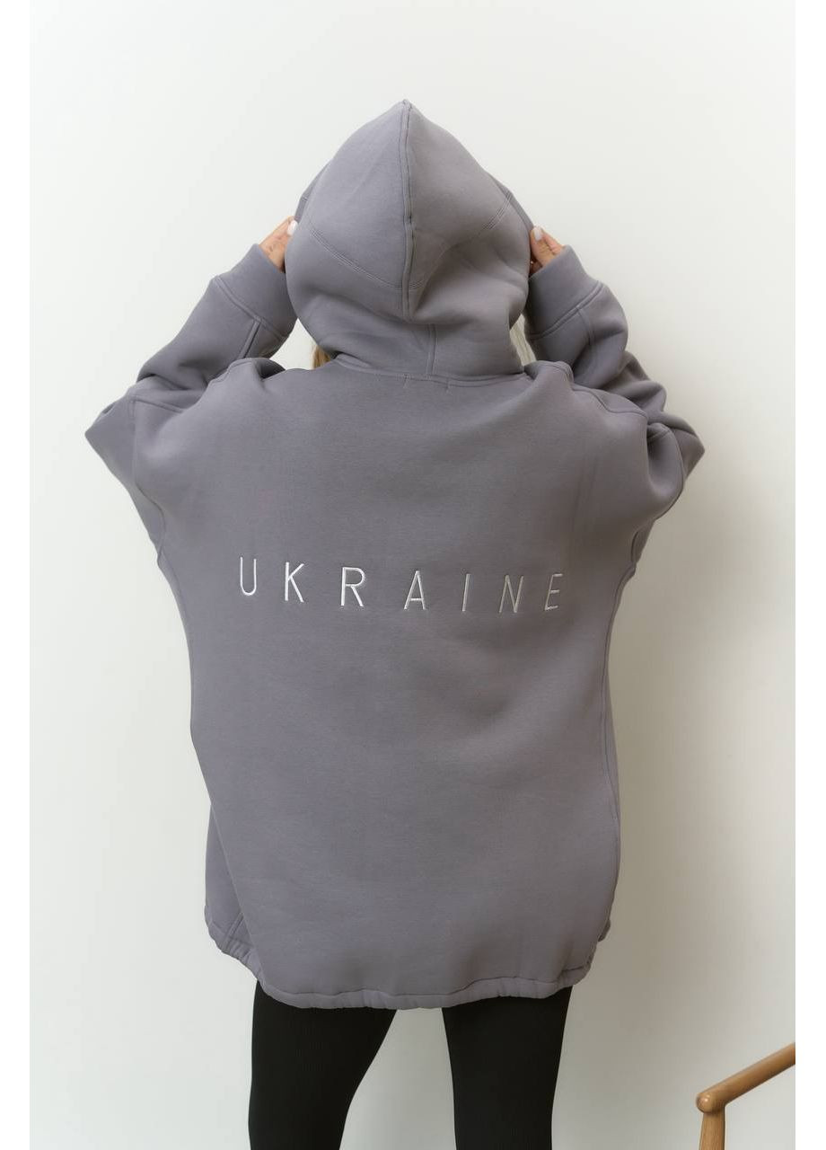 Худи Украина Unisex из турецкой тринитки пенье на флисе ❄️❄️❄️ Україна (368541123)