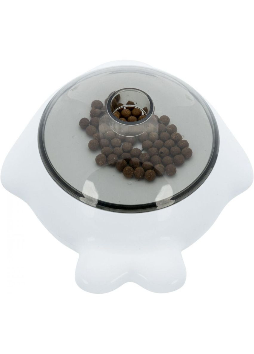 Іграшкагодівниця для собак "Snack Popper" біла, пластикова, 21*10*12 см Trixie (293408258)