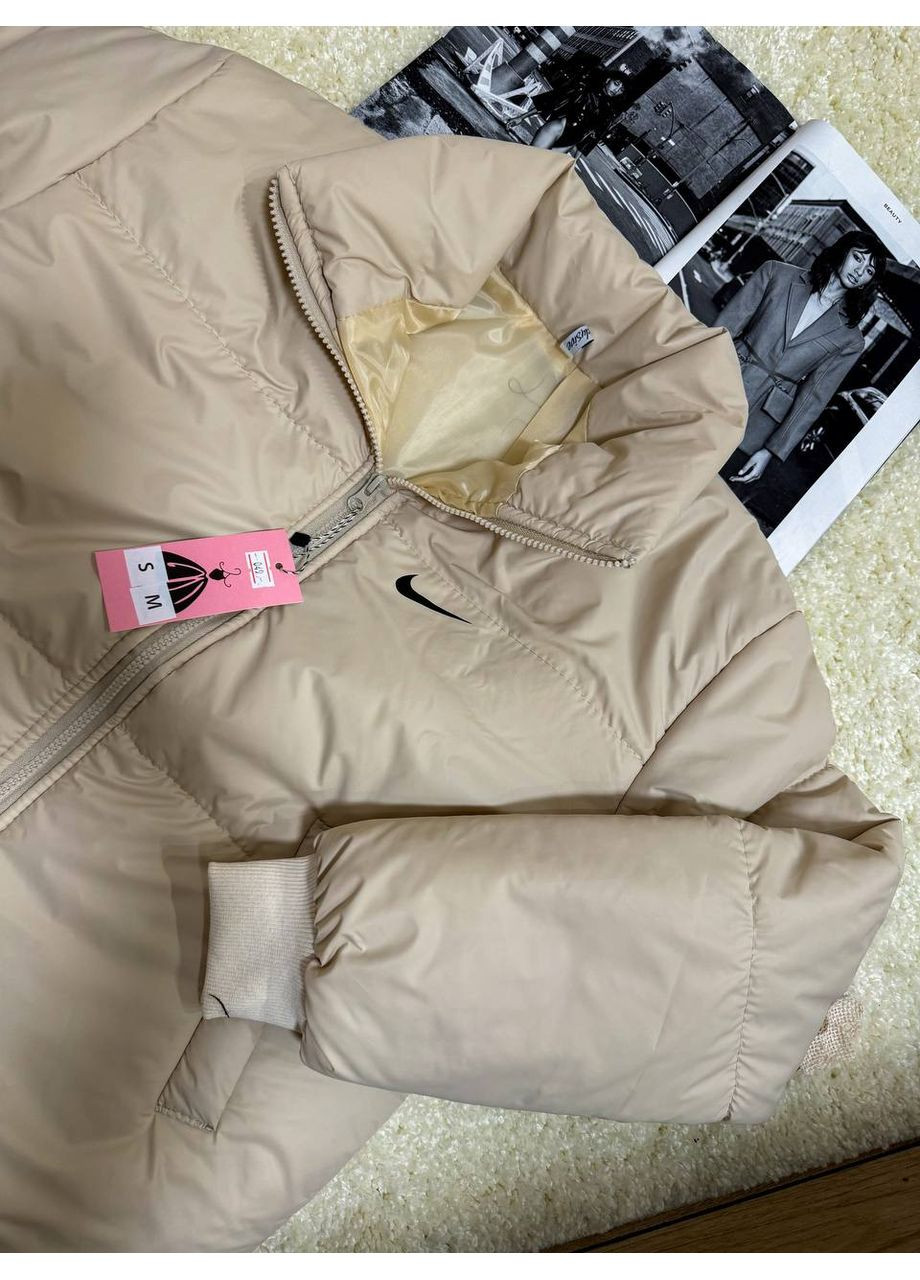 Бежевая демисезонная женская куртка Avanti