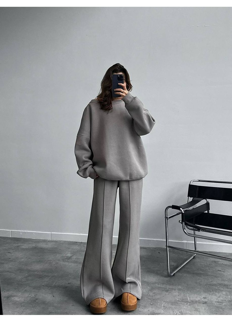 Теплый костюм кроя OVERSIZE More_bboutique Спортивний костюм (368636190)
