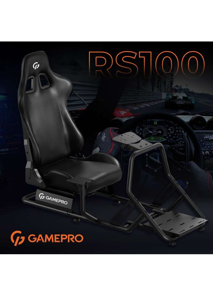 Кресло Black (RS100) GAMEPRO (323043081)