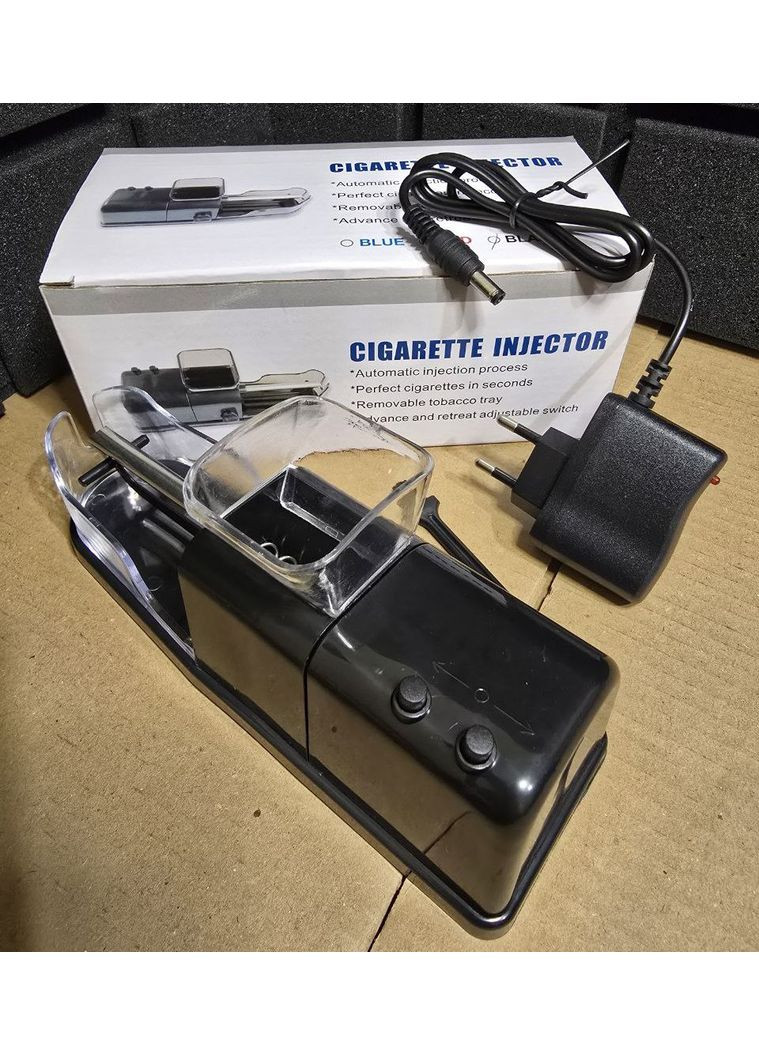 Электрическая машинка для набивки сигарет Чёрная (HN21003) No Brand (354823825)