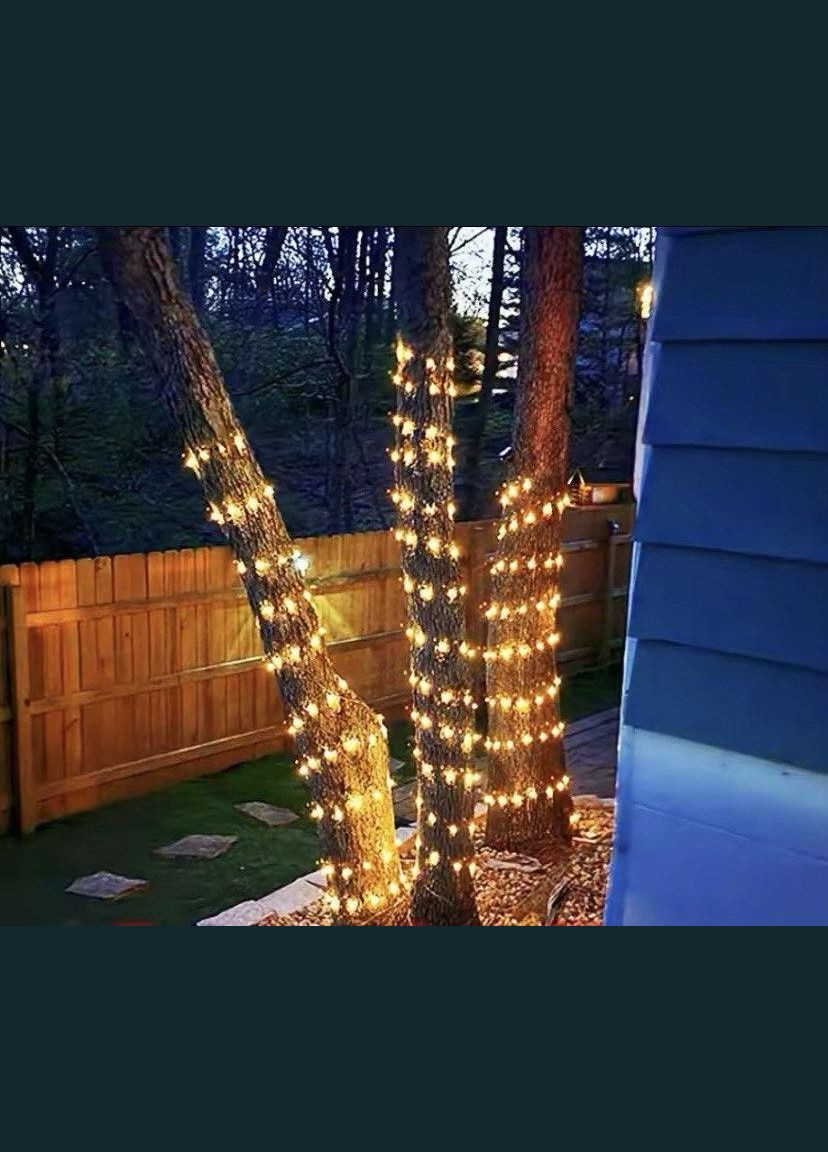 Светодиодная гирлянда-штора 3х1 м Новогодняя гирлянда на окно с пультом Белый холодный No Brand (312538360)