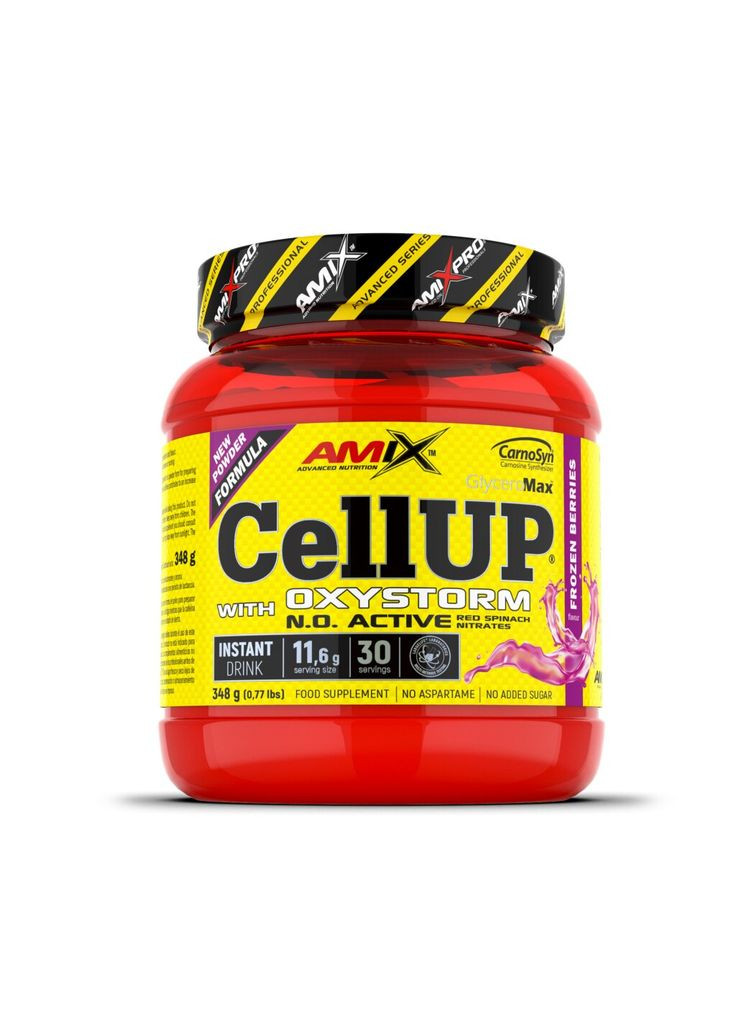 Предтренировочный комплекс CellUp with Oxystorm, 348 грамм - Замороженные ягоды Amix Nutrition (324608722)
