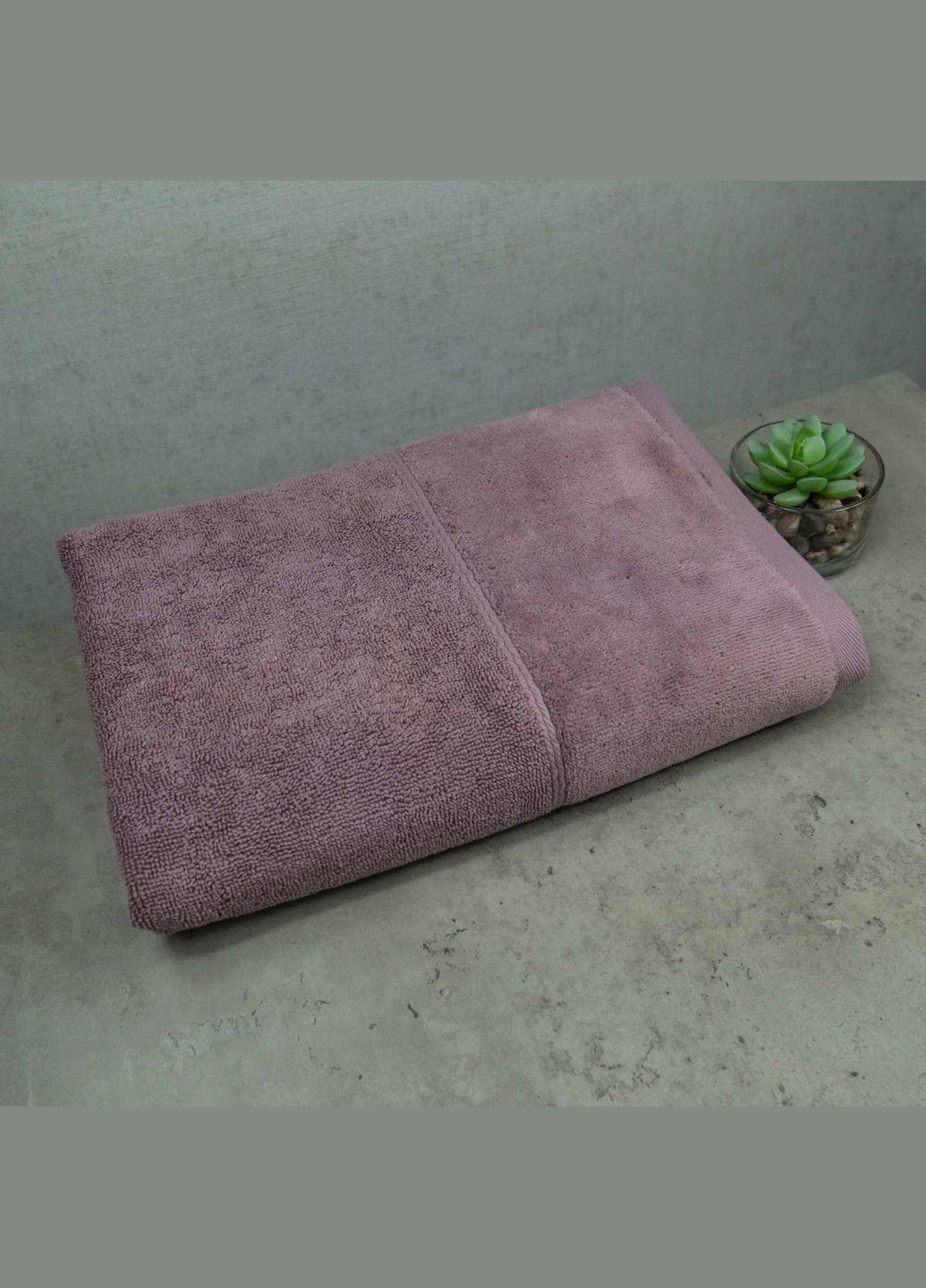 Набор велюр/махра полотенец 3шт 40x70см, 50x90см, 70x140см Premium Milado 550г/м2 (Пепельный) GM Textile комбинированный