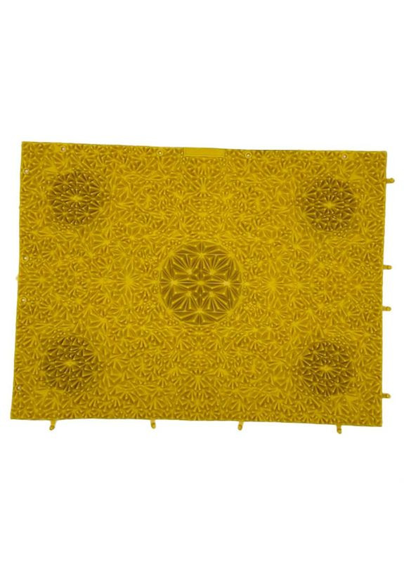 Ортопедический массажный коврик для стоп MS 4278(Yellow) No Brand (362570447)