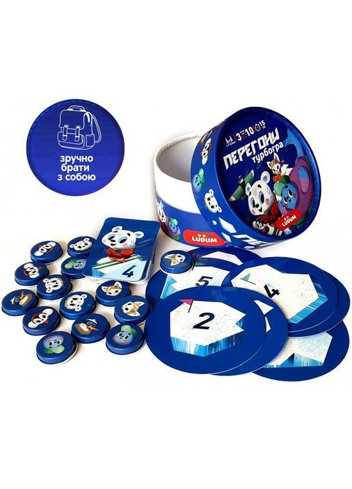 Настільна гра "Антискука" Гонки mini LG2045-56 на швидкість Ludum (306436363)