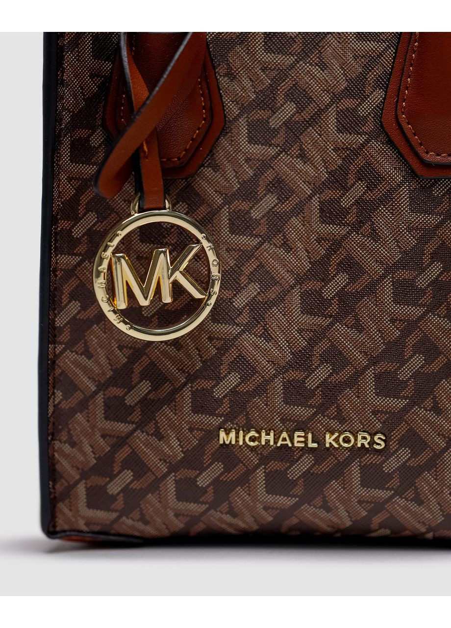 Сумка жіноча Mercer Extra-Small Pebbled Leather Crossbody Bag Brown No Brand (358889023)