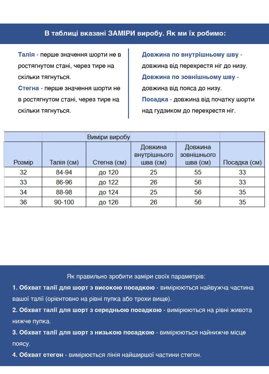 Шорты женские голубые льняные на резинке большие размеры Whitney Прямі (328000581)
