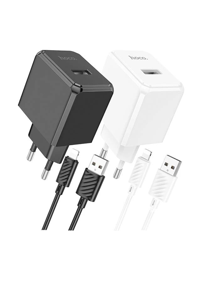 Мережевий Зарядний Пристрій CS11A 1USB 2.1A+USB to Lightning Hoco (364204957)