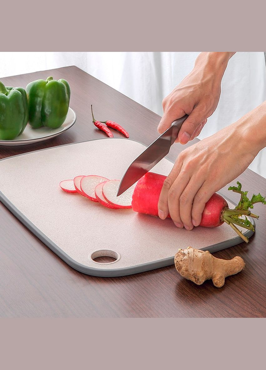 Доска разделочная MY HOME Бежевая (KP08 M BEIGE) MVM (301002395)