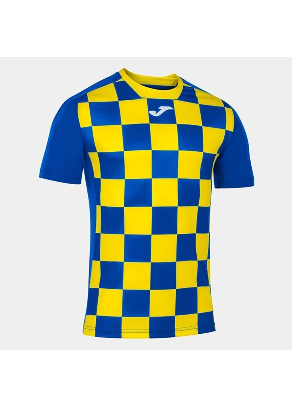 Синя футболка flag ii t-shirt royal-yellow s/s жовтий,синій-3xl Joma