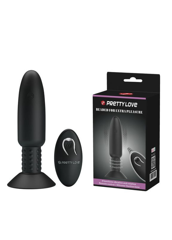 Анальна пробка - Pretty Love Beaded For Extra Pleasure Black Drive LyBaile (322184401)