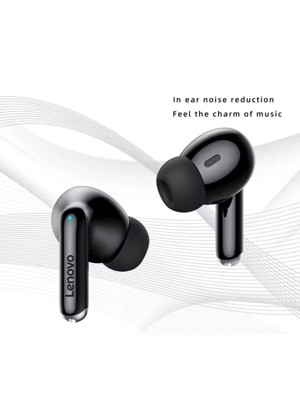 Bluetooth-наушники Thinkplus XT88 с микрофоном шумоподавления сенсорным управлением HIFI Bluetooth 5.3 Lenovo (342770671)