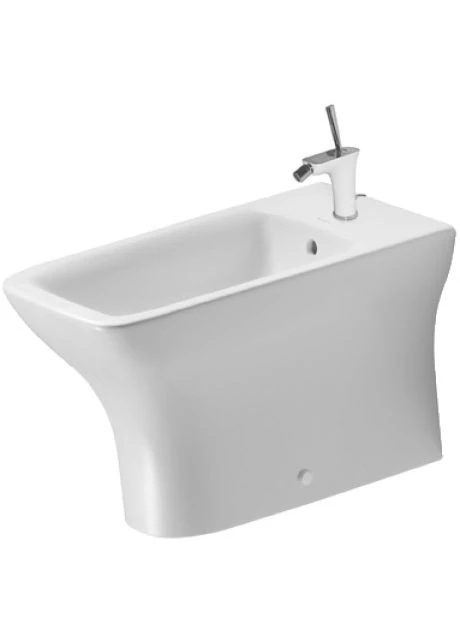 Напольное биде PURAVIDA, белый/глянцевый, отдельностоящее Duravit (401618716)