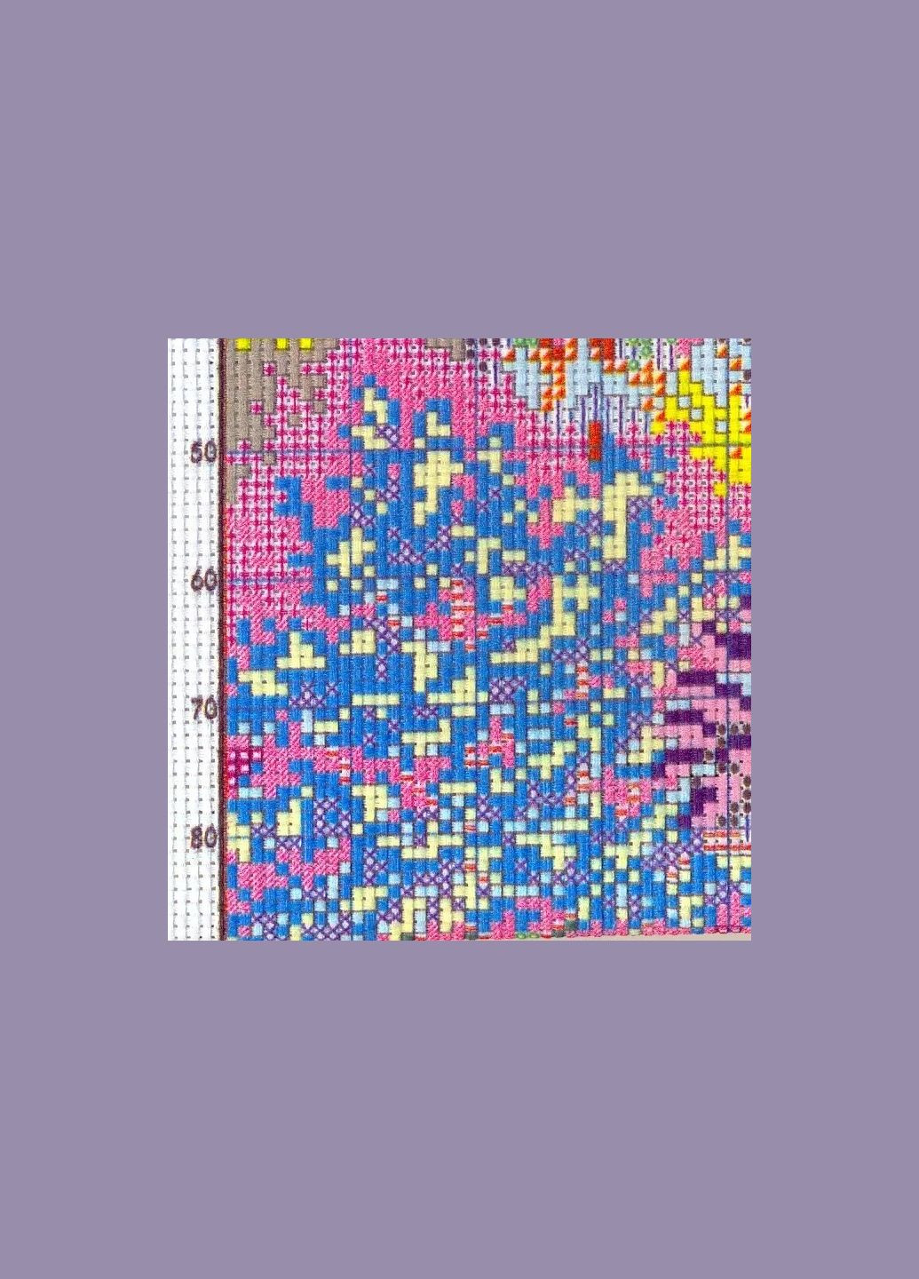 Набор для вышивания по нанесённой на канву схеме "Beautiful homeland(3)".AIDA 14CT printed, 44*36 см Joy Sunday (313614346)