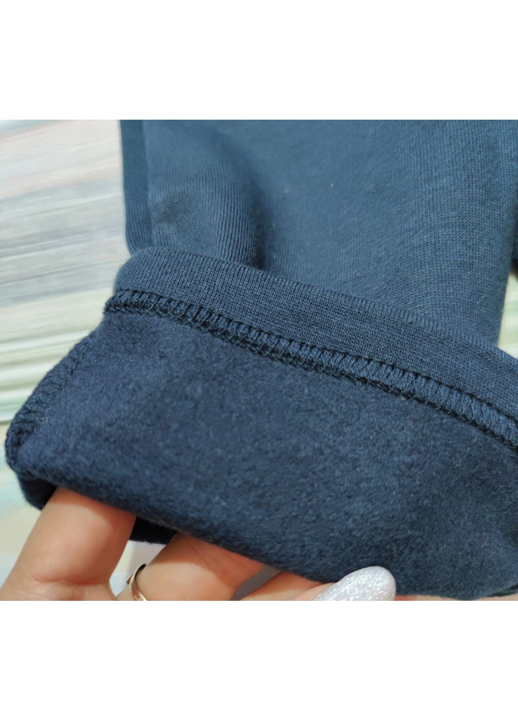 Детский теплый спортивный костюм для мальчика 6-9 мес Синий Basics (367108412)