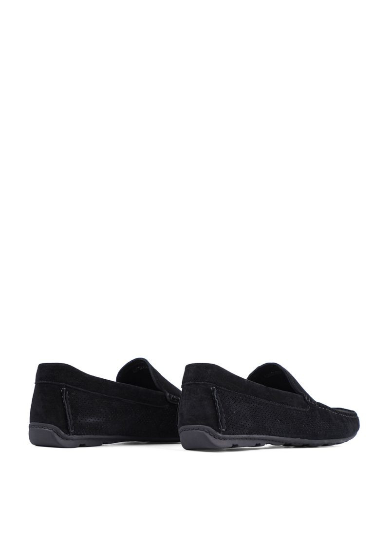 Чоловічі Мокасини A202503F-1 SS25 Чорний Замша Miguel Miratez (365065873)