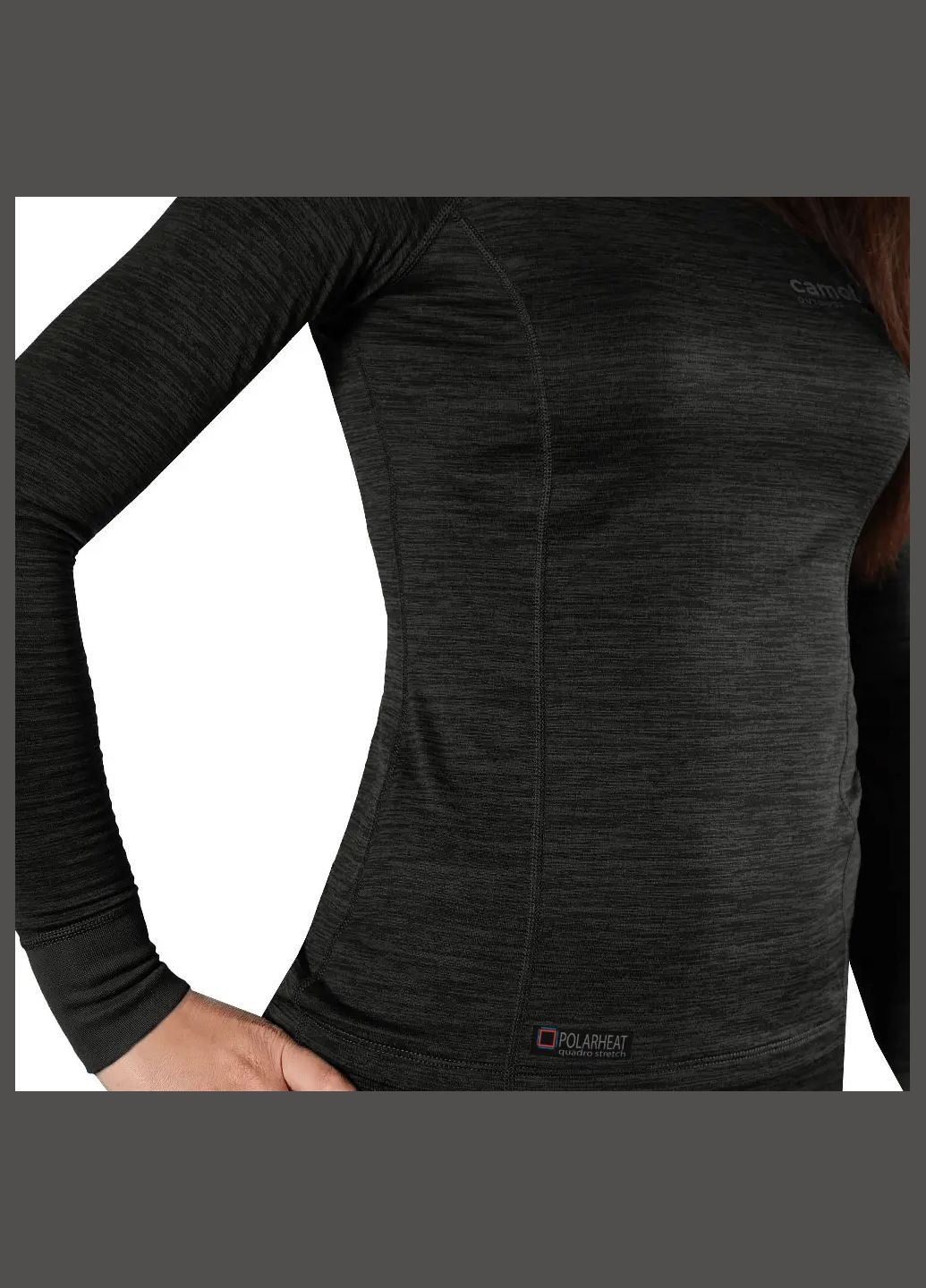 Термобелье LVL2 Pani Polarheat QS Pro Grey Camotec (327844157)