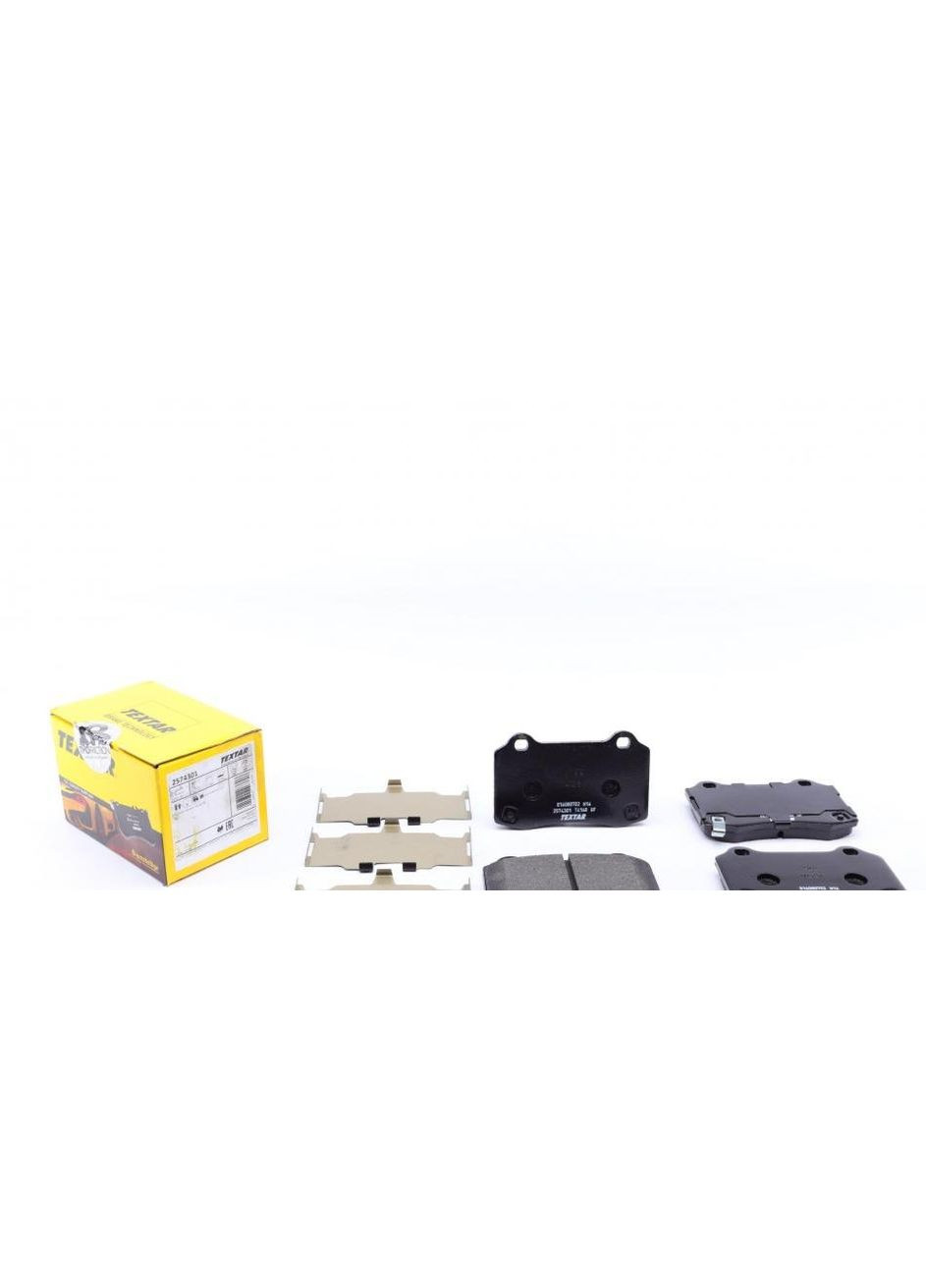 Колодки тормозные (задние) Tesla Model S/X 13-/Jeep Grand Cherokee IV 10- (Brembo) 2574301 RU63 Textar (339639654)