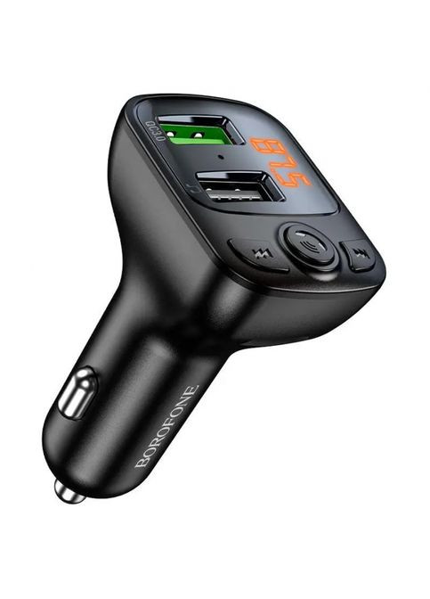 Автомобільний FM-мобільний модульатор Borofone BC41 Eminency трансмітер PD18W/QC3.0 з Bluetooth V5.0 зі швидким заряджанням PD (323486580)