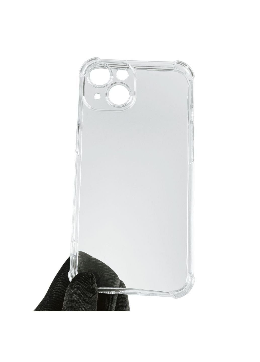 Чехол для iPhone 14 с бронь углами выше экрана противоударный на айфон 14 прозрачный Apple (366022703)