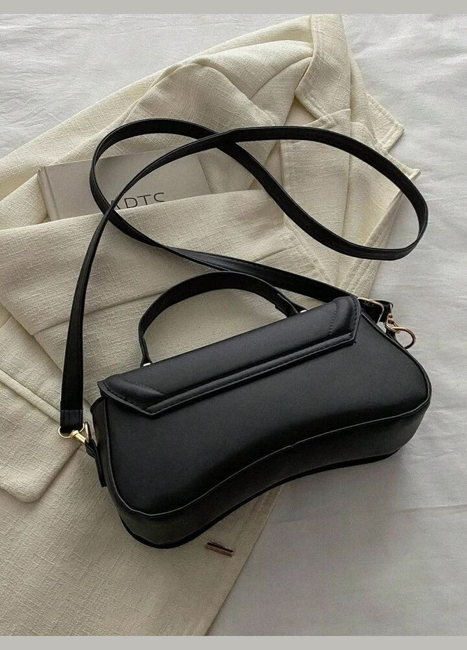 Жіноча сумка крос-боді чорна No Brand (290704822)