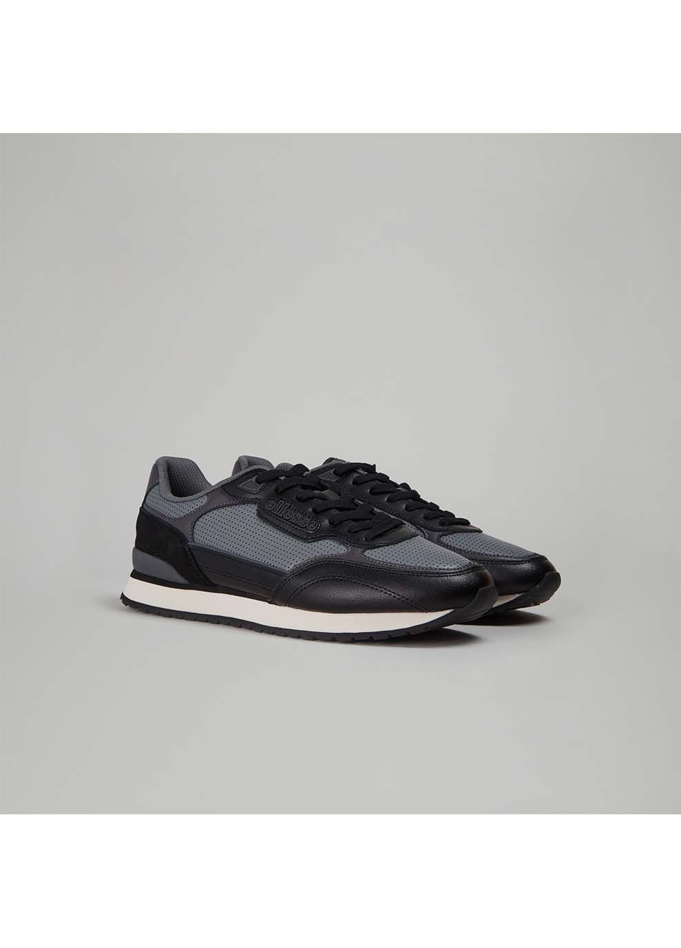 Черные демисезонные мужские кроссовки ls475 runner черный Ellesse