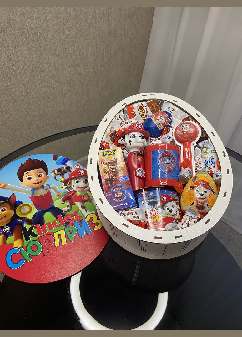 Подарочный Kinder-бокс "Щенячий Патруль" с Маршалом! Paw Patrol (351904670)