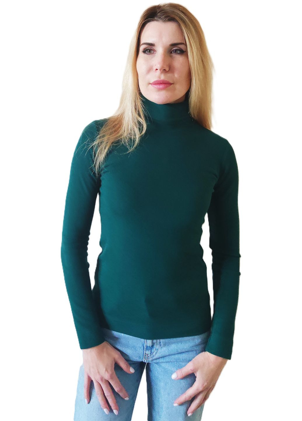 Водолазка з щільного трикотажу трава Capricious 091 (360788698)