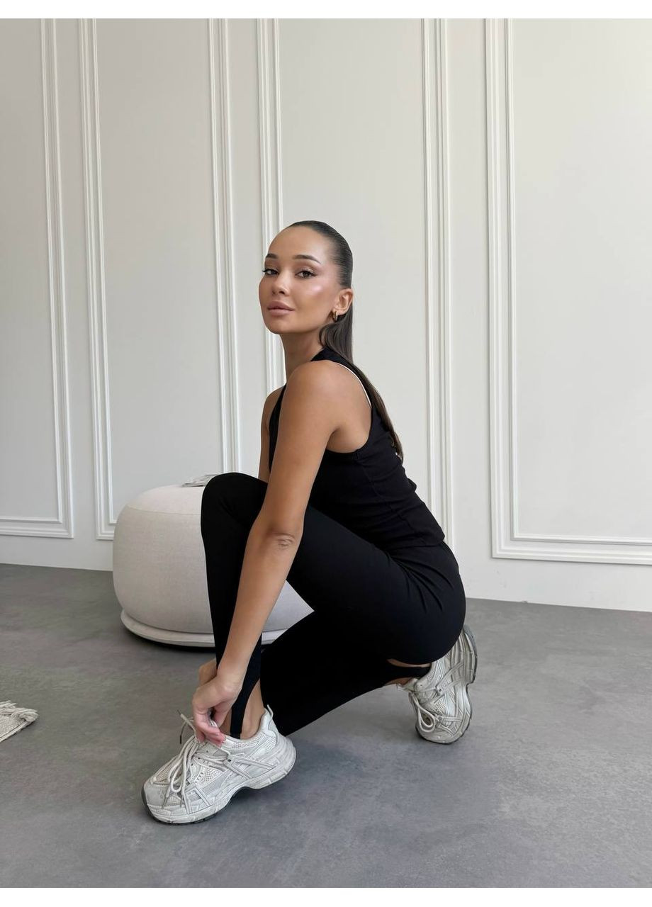 Жіночі лосини зі штрипками Fashion (362476027)