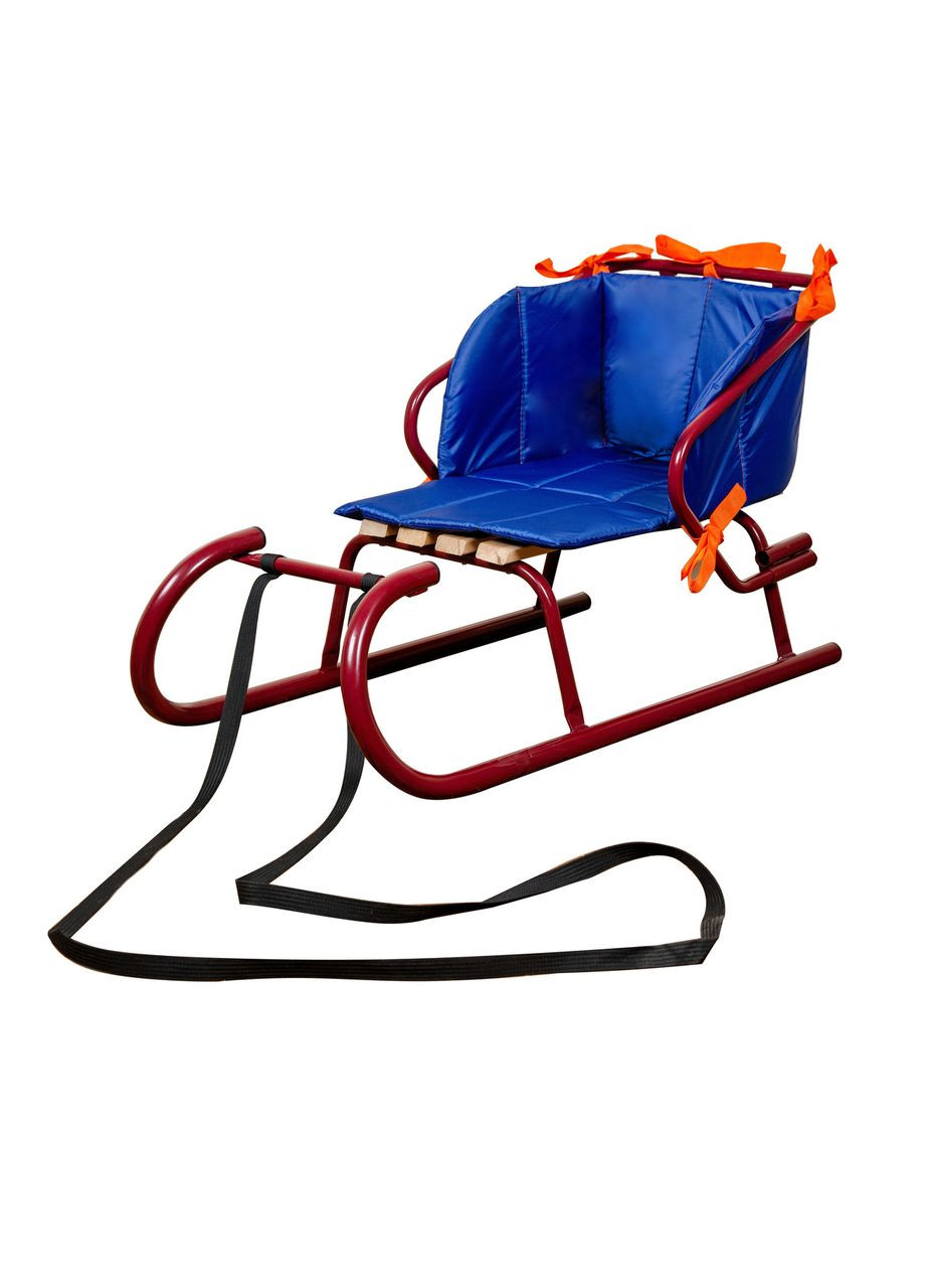 Матрас-сиденье для санок Snower с оранжевым комфортный матрасик для детей влагостойкий поролоновый подстилочный матрас ProDobro (367266554)