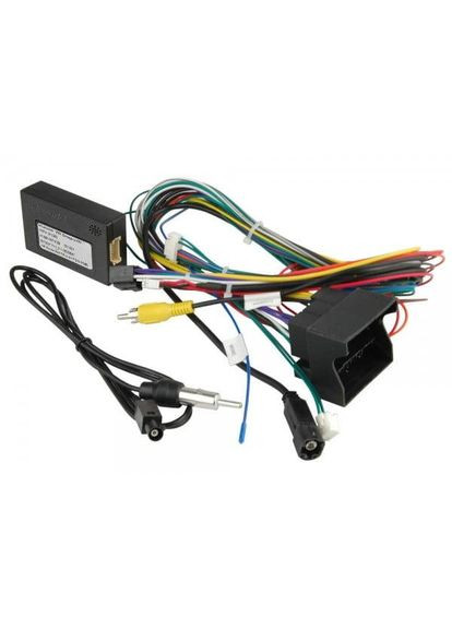 Переходник питания с адаптером CAN-BUS серии 16-081 для магнитол (16 pin) для Volkswagen, Skoda, Seat Carav (346501645)