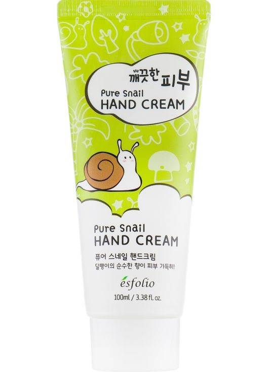 Крем для рук Pure Skin Pure Snail Hand Cream 100ml (559035-123425) Esfolio (368601964)