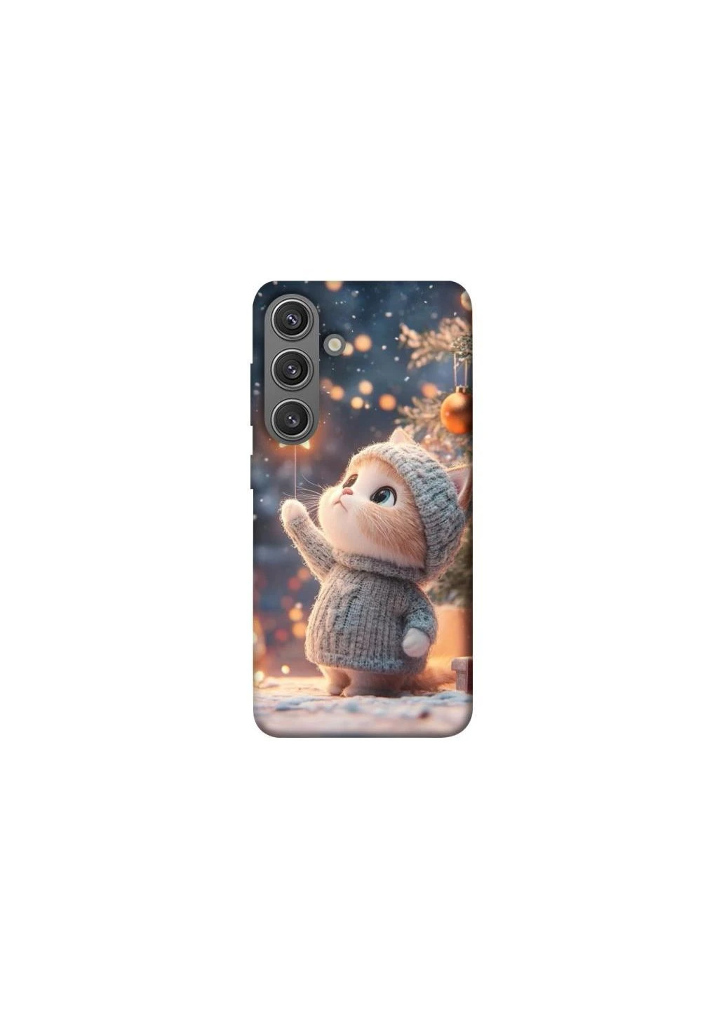 Чехол на Samsung Galaxy S24 FE Christmas mood ver.9 Frontalka (375908774)