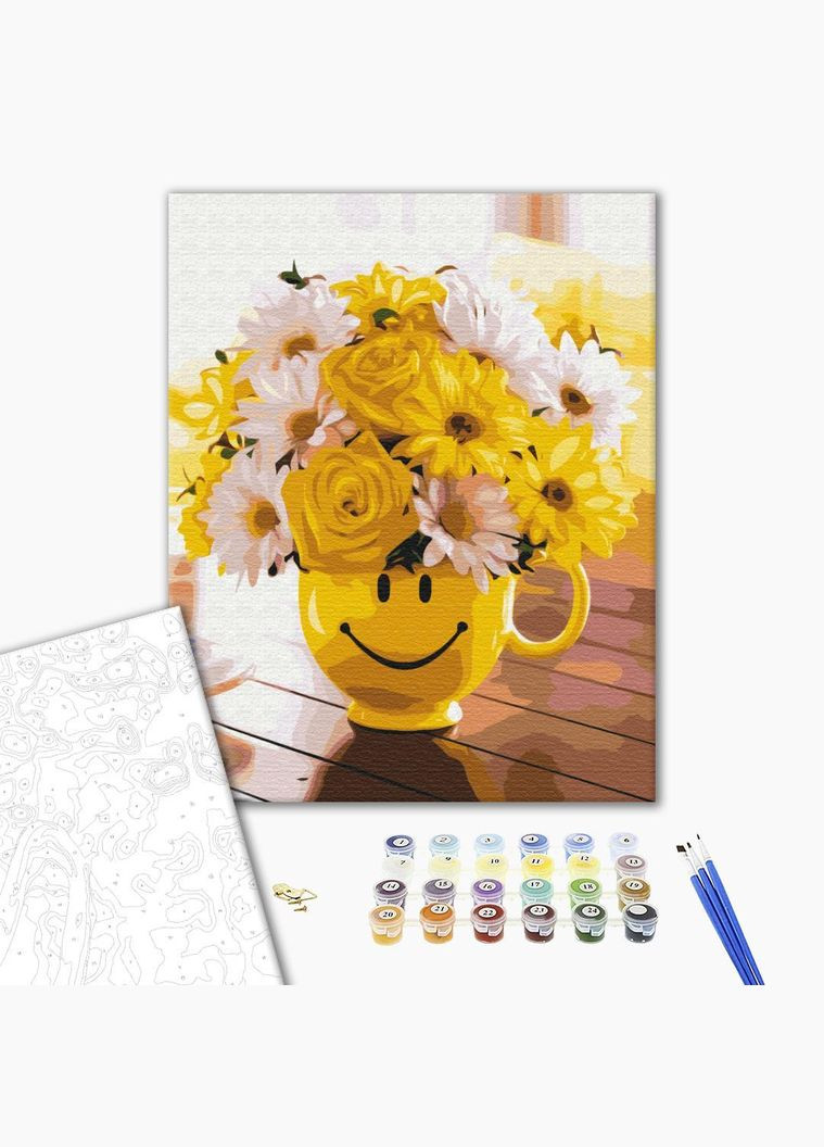 Картина за номерами Букетик щастя 40 х 50 BS34186 Brushme (348359755)