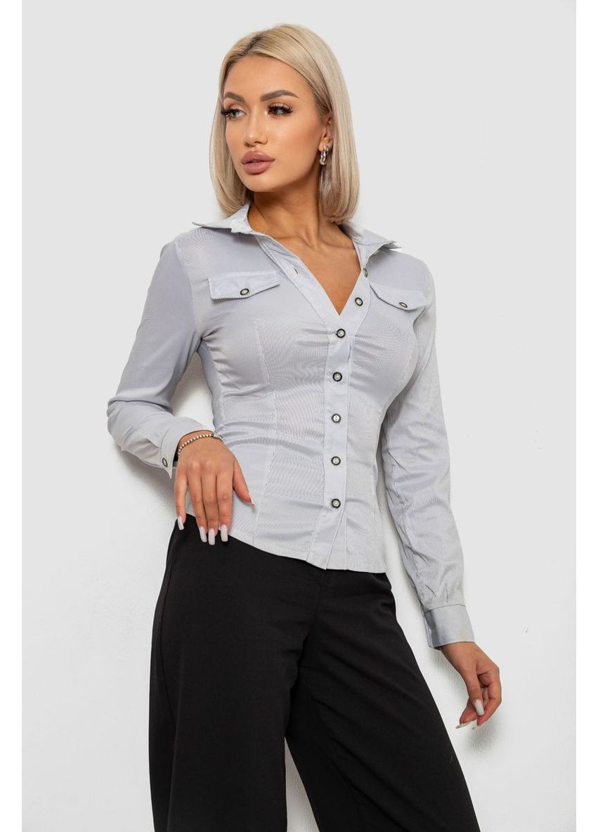 Серая рубашка Ager