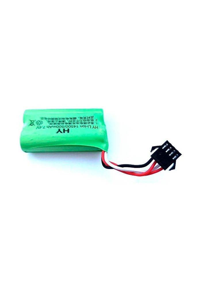 Аккумулятор 7.4v 500 mAh Li-ion для радиоуправляемых машинок (новый разъем) WPL (337508280)