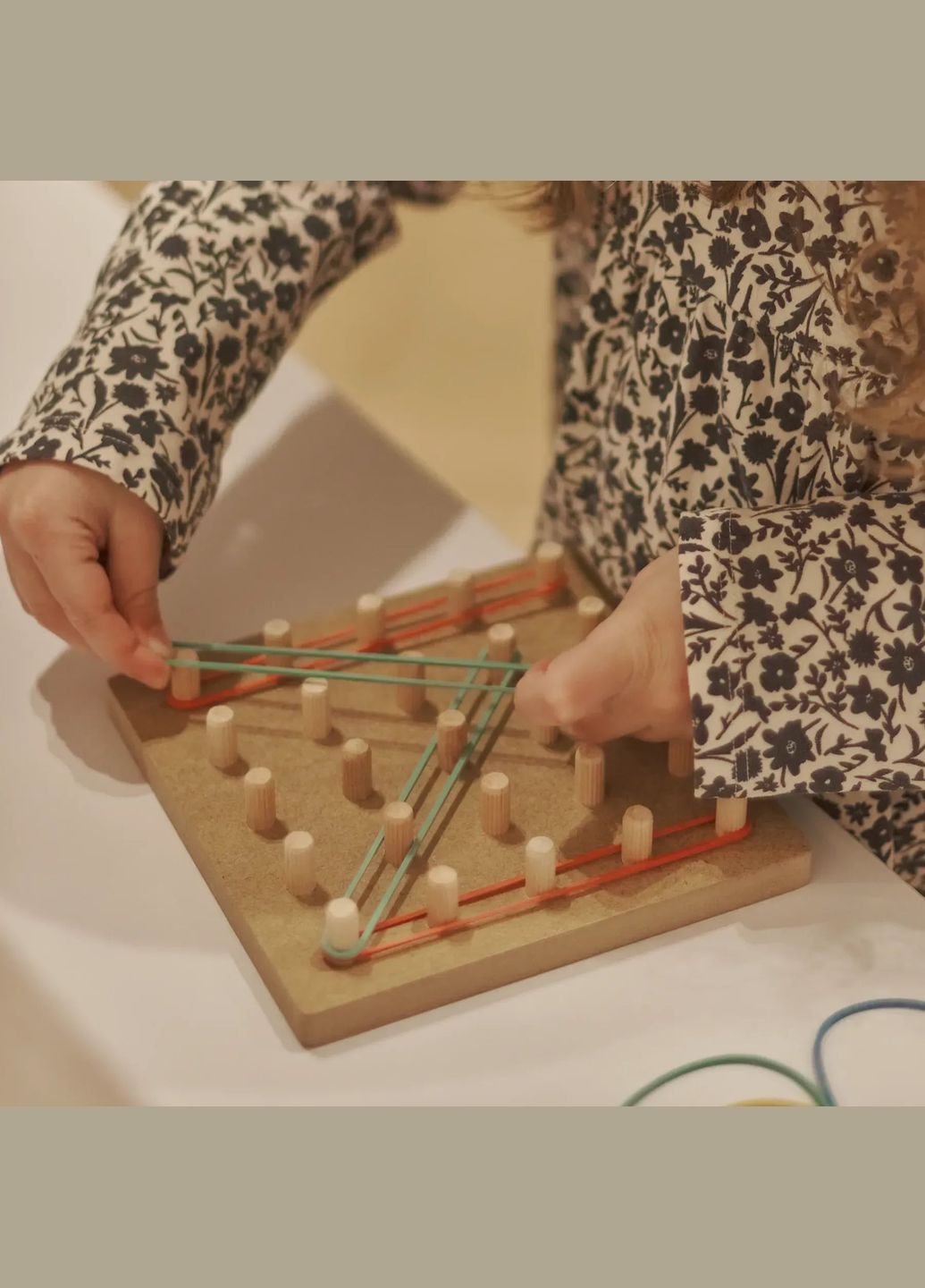 Гра Математичний планшет Геоборд, 15х15 см () Igroteco 900415 (328394865)