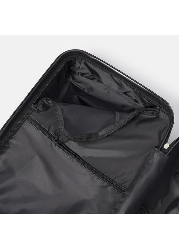 Чемодан маленький 4 колеса T1Bowtie21black-M Ricco Grande (365727523)