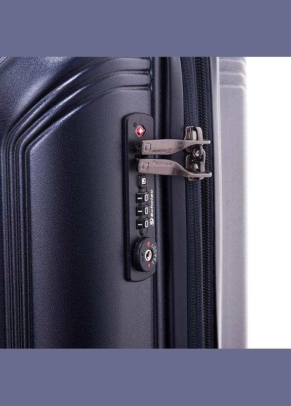 Чемодан на 4 колесах Civil Navy S 44л (EcPC162-403-40) Echolac (322206763)