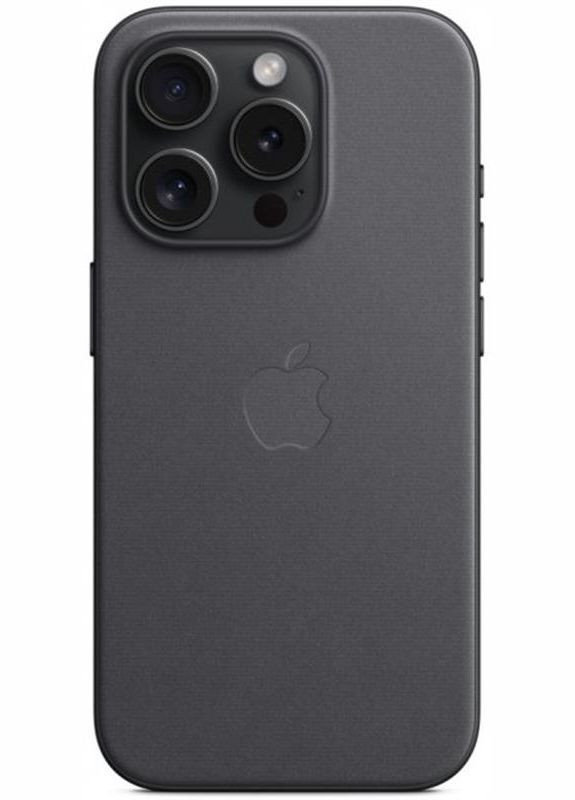 Чохол-накладка FineWoven Case with MagSafe для iPhone 15 Pro Black (MT4H3) Apple (341487770)