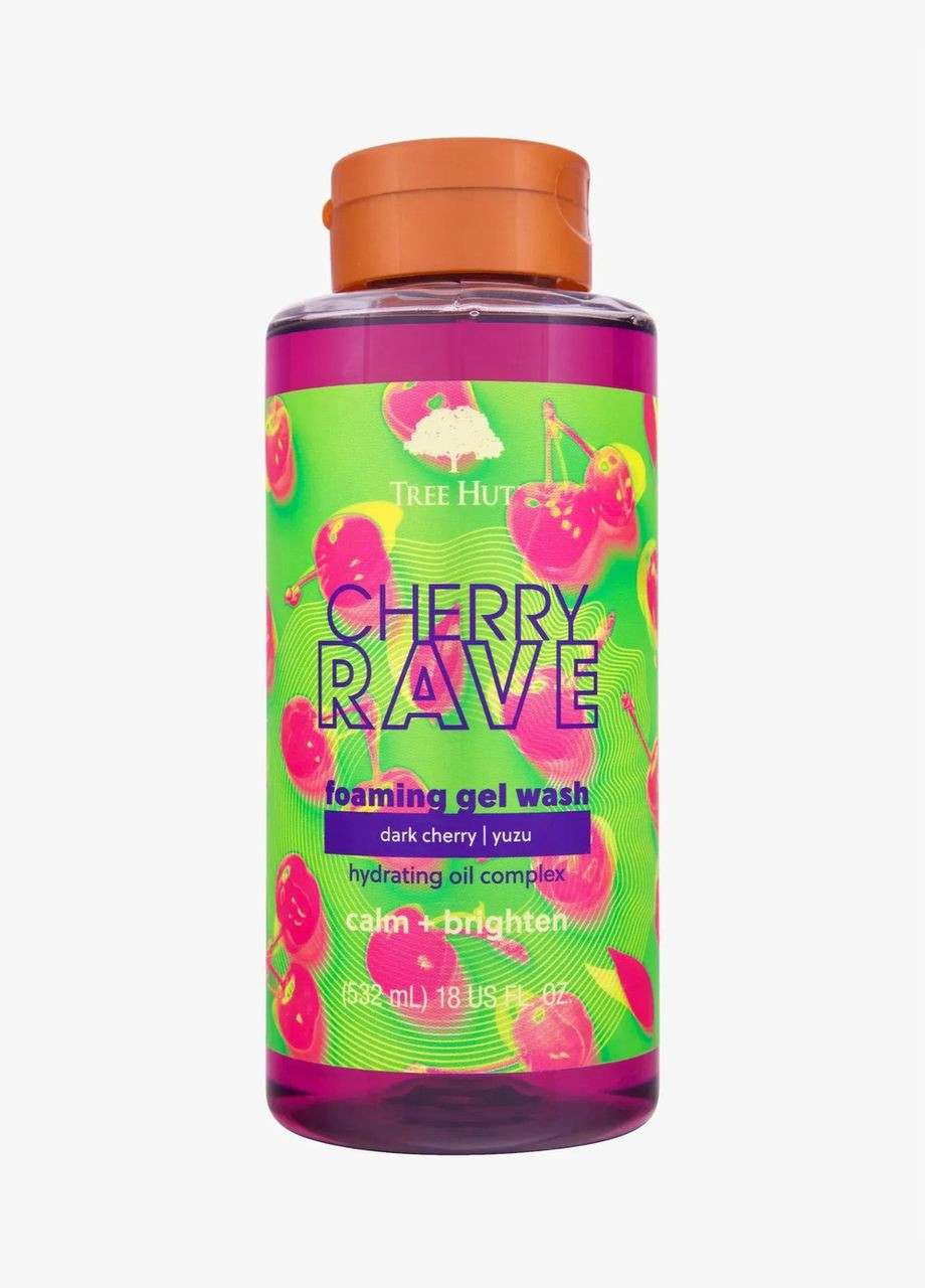 Гель для душа Cherry Rave Foaming Gel Wash 532ml Tree Hut (314904814)