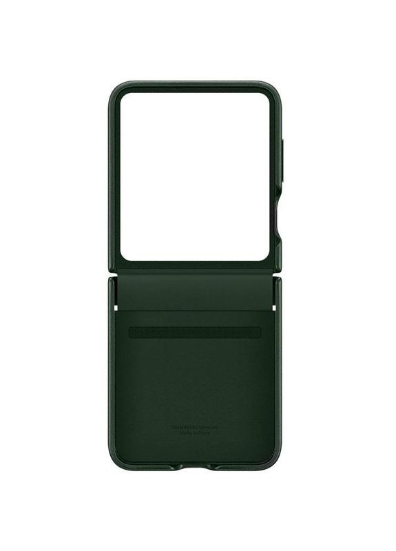 Кожаный чехол Leather Case для Samsung Galaxy Z Flip5 Green No Brand (359476558)